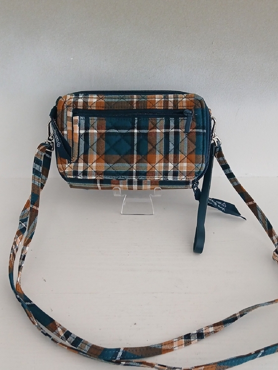 Vera Bradley Quilted Plaid Crossbody Bag - Picture 2 of 5